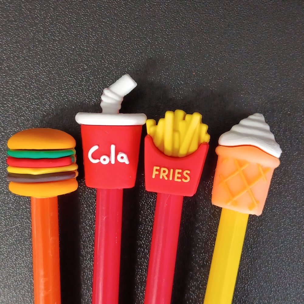 4 Foodie Gel Pens (NWT) - Picture 2 of 4